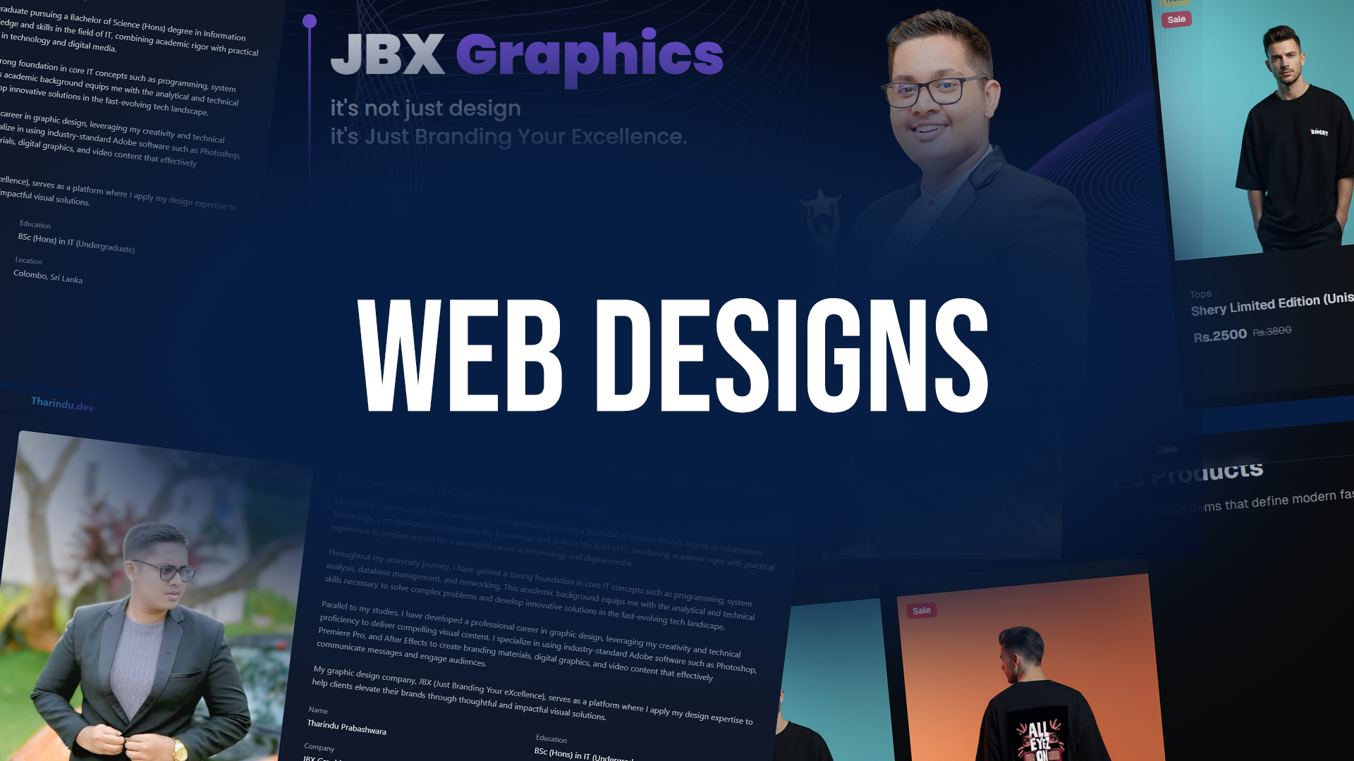 Web Designs - Professional design work